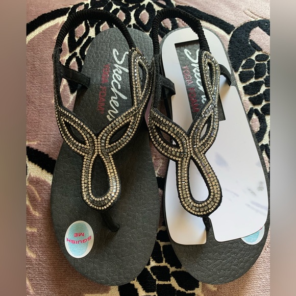 Skechers Shoes - NWT Skechers Cali Mediation Evening Dew Winens Sandals Size 6 in Black